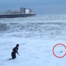 바다랑 파도랑 이미지