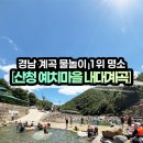 일방통행길(도로명 미표시) | [경남 산청 예치마을 내대계곡] 주차 팁, 평상가격 및 이용 후기