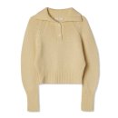 르 reglan flat collar knit 하프집업 이미지