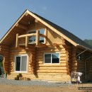 통나무집 이미지