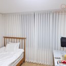 소만로 | [덕양구 행신동] 소만마을 8단지 침실, 차르르 쉬폰 커튼으로 완성한 아늑한 분위기