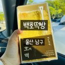 호박떡방 | 울산 남구 맛집 떡집 백호떡방 카스테라호박인절미 호박식혜 후기