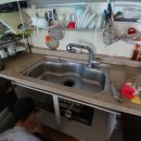 광교오드카운티(아) | 광교 오드카운티 주방 사각 싱크볼 교체[리젠스 GQE8503 스테인리스 싱크볼로 완벽 교체 시공]