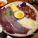 뭉티기마당 | 반월당 맛집 대구 동성로 술집 수상한한옥집 뭉티기 낙곱새