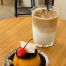 4seasons | ALL SEASONS COFFEE 후기 | 신주쿠 카페, 클래식 푸딩, 카페라떼