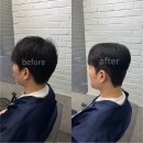 마조로 | 왕십리 남자머리 ‘긱헤어’에서 남편 커트&amp;다운펌 후기