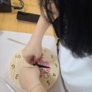 명작 우드버닝 시계 만들기 | [광주·목포] 복지관프로그램 | 우드버닝 원목시계 만들기 가족수업후기