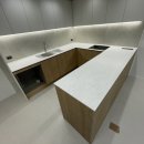 문래 두산위브 후기 ㅣ에덴 12t 칸스톤 주방 상판 시공 인테리어 리모델링