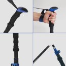 노르딕워킹 | 등산스틱 2개 1세트 두랄루민 7075 튼튼한 접이식 5단 노르딕워킹 추천 후기