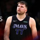 Luka Doncic 30 pts 4 threes 10 rebs vs Celtics 2024 Finals G1 이미지