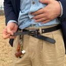 블랙카우 | 20대 30대 남자 명품 웨스턴 벨트 추천 르메르 미니멀 웨스턴 카우 레더 블랙 내돈내산 후기