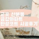 (주)금강바이오 | 군포시 산본동 금강아파트 결로예방 탄성코트 시공 후기입니다!