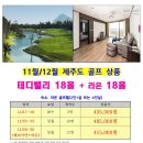 ★[제주도골프]테디밸리+라온/해비치 1박2일 [11~12월]415,000원~ 이미지