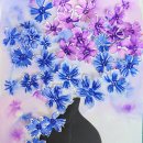 감성의 붓터치+ 수채화 이미지