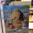 용죽3로 | 배스킨라빈스이달의맛 정통 버터 이즈니 생메르가 들어간 골든 프랄린 버터 아이스크림 솔직후기