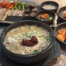 담소소사골순대국육계장