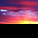 일출과 일몰 이미지