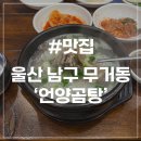 언양암소곰탕 | [울산 무거동 맛집] 언양곰탕 깊고 진한 국물 소머리곰탕 후기