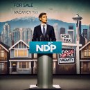 BC NDP, 빈집투기세 인상 공약 발표 - 외국인 세율 최대 3%로 이미지