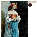 프랑스 미술품 알베르트 베나르 부인 PAUL ALBERT BESNARD (1849-1934) A COUNTRY WOMAN 이미지