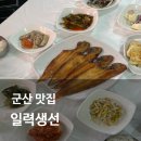 일력생선 | 군산 맛집 근대화거리 허영만 백반기행 출연한 20년 전통 일력생선