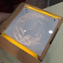 LED조명 아크릴 공예 이미지