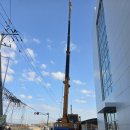 (주)대호에너지 | 나주 혁신도시 건설 현장, 12톤 크레인 보조 붐 장착으로 고소 작업 완벽 수행