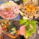 옥상휴게소 | 부천 야장 맛집 데이트하기 좋은 소주 맥주 술 삼겹살 무한리필 옥상휴게소