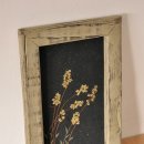 야생화 자수 이미지