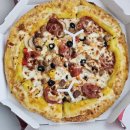 한국피자헛분평대로점 | 피자헛 콤비네이션 M 리치골드 엣지에 치즈 추가