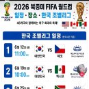 2026 북중미 FIFA 월드컵 일정·장소·한국 조별리그 이미지