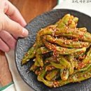 꽈리고추찜 만드는 법 여름 도시락 반찬 꽈리고추 무침 요리 이미지