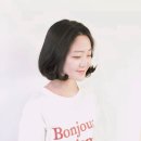 단발머리 이미지