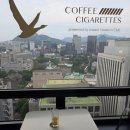 1706 | 시청역 카페 뷰맛집 커피앤시가렛 평일 저녁 후기