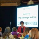 힐링 아트 젠탱글 이미지