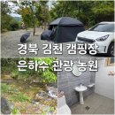 은하수로 | 경북 김천 은하수관광농원 개별 화장실 계곡 캠핑장 후기