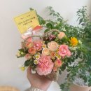 바구니꽃집 | 하이꽃집 미니바구니 &amp; 하트바구니 꽃선물 후기