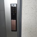 씨유율량칸타빌3차점 | 청주 도어락 시공 주성동 도어락 율량대원칸타빌 3차 지문인식 푸시풀 도어락 직방 DP951 시공후기