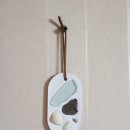 바다 품은 석고 방향제 | 바다유리 석고 방향제, 밀랍랩 제작 후기