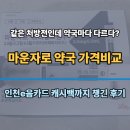 마운자로 처방 후 약국 가격 비교하고 인천e음카드로 캐시백까지 받은 후기