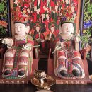 진주 청곡사 목조제석천ㆍ대범천의상 이미지