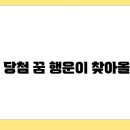 꿈의 복권