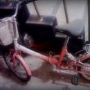 ＜바이맥스＞ 미니RS 2010형 접이식 자전거 7단기어 20형 핑크 이미지
