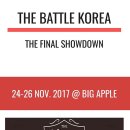 THE BATTLE KOREA - THE FINAL SHOWDOWN @BIG APPLE (11/24-26) 이미지