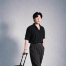 룩스토리안경원 | 남자 여행룩 고민 끝 블랙 셔츠와 와이드 슬랙스로 완성한 여름 미니멀 코디 직접 입어본 후기