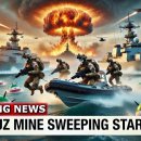 Minesweeping Operation; 134 Tankers Passed Hormuz out 이미지