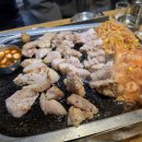 고기삼킨냉면 | 강남역 맛집 칼맞은삼겹살 강남본점 가브리살 항정살 한라산소주