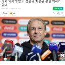 "클린스만 감독 잔류 확정!"…클린스만 감독은 사퇴 의지가 없고, 정몽규 회장은 경질 의지가 없다 이미지