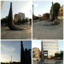 사거리 조형물 이미지