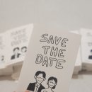 미리캔버스로 디자인하기(야간) | 셀프 청첩장 제작 후기 (f. 미리캔버스, 헤음 카드봉투)